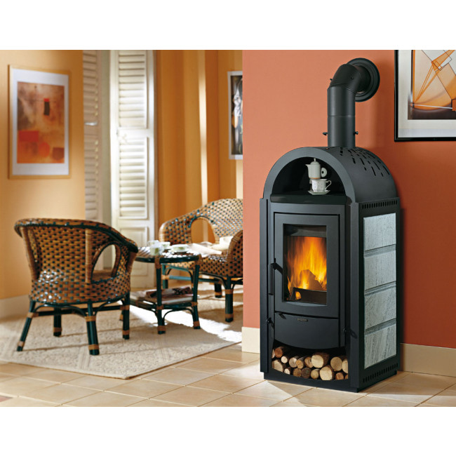 Kamna na dřevo Svezia New BII 12,5 kW - Obrázek 4