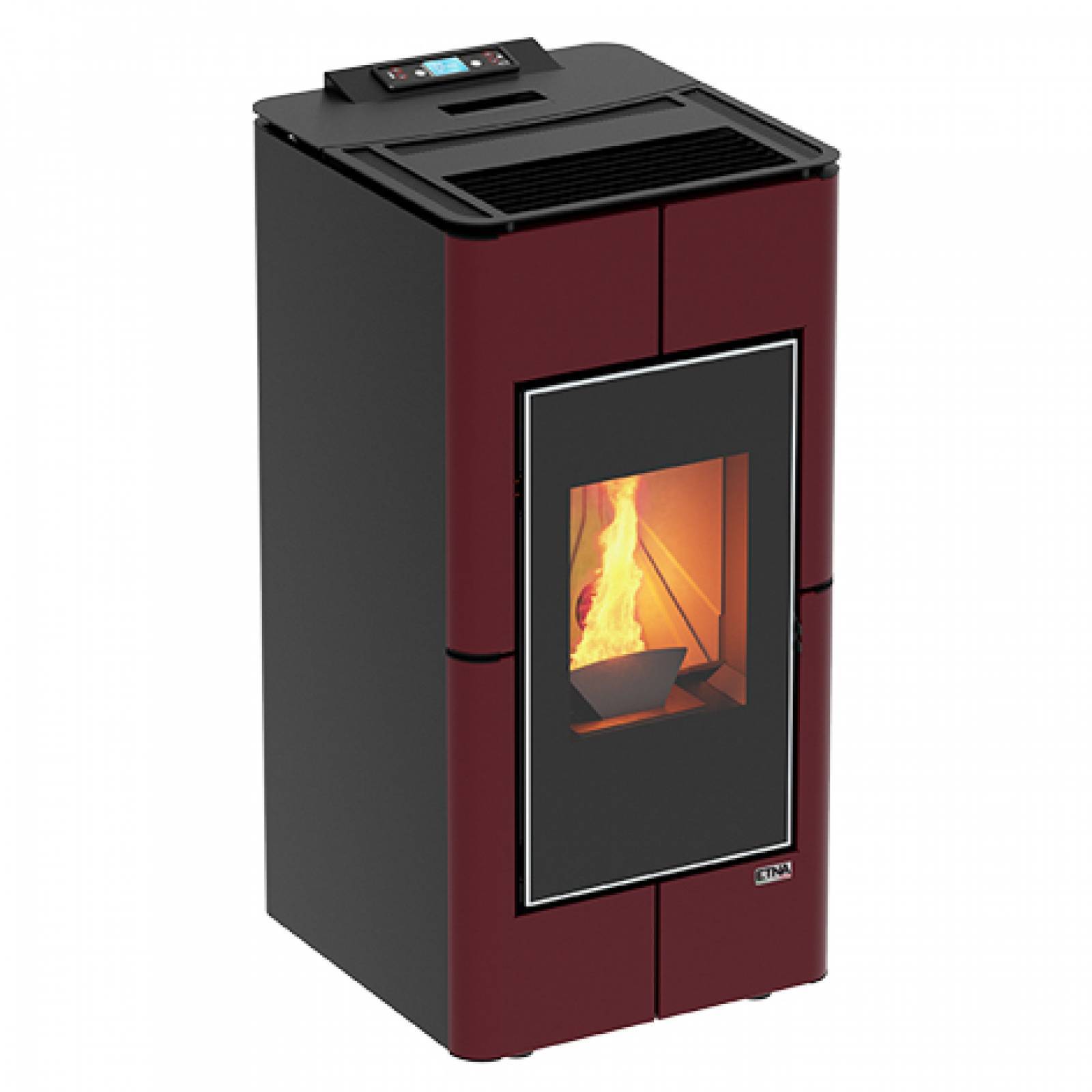 Uzavřená tichá peletová kamna Tendenza 6kW - Obrázek 4