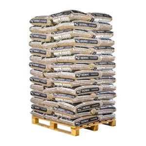 DŘEVNÍ PELETY STANDARD – paleta 1 050 kg