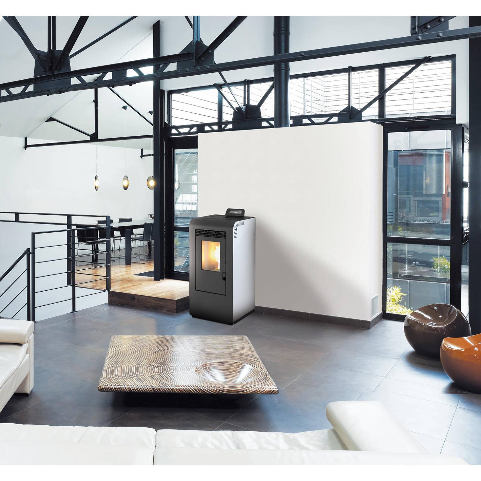 Peletová kamna Giulia Evo 7kW - Obrázek 4