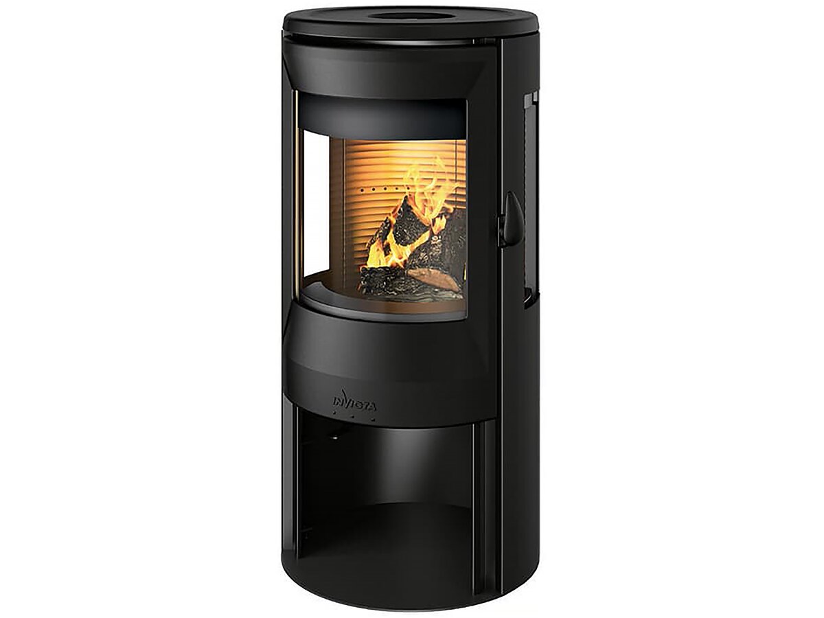 Litinová kamna na dřevo "Aratos" - 105 x 52,7 x 45,3 cm - 8 kW - Antracit